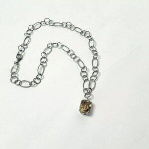 Women's 925 SAI C Necklace Chunky Chain